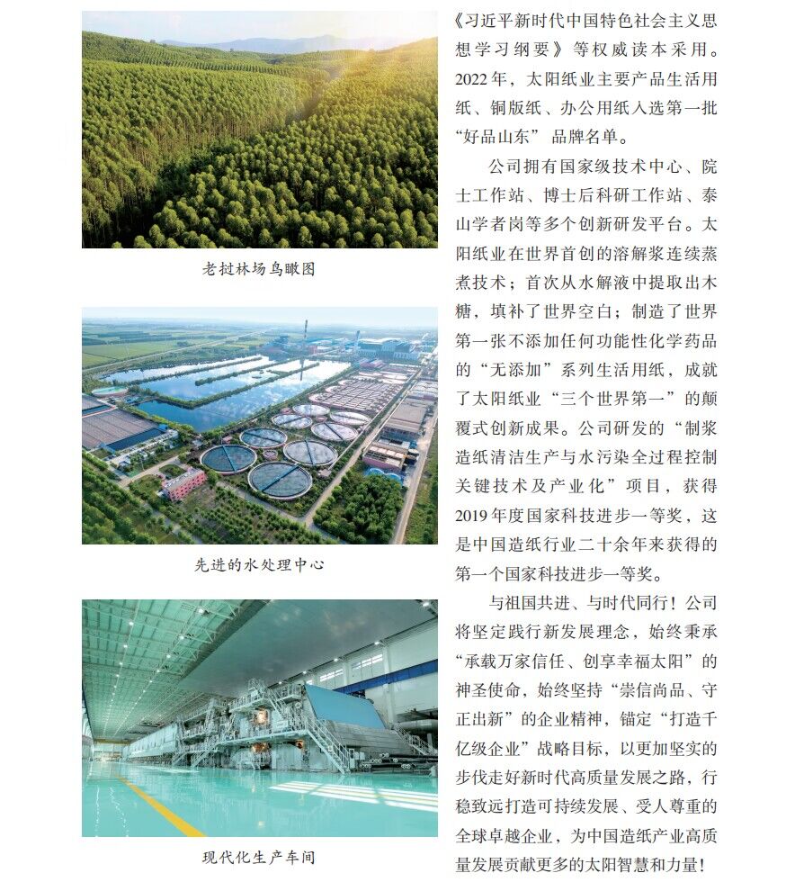 山東太陽紙業(yè)股份有限公司